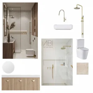 Beige finish bathroom Interior Design Mood Board by Wensung2 on Style Sourcebook