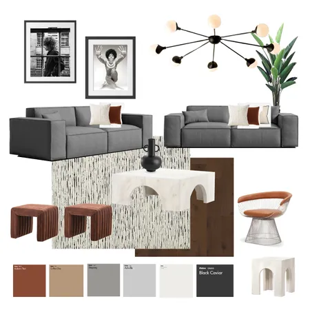 Modern - Living room Interior Design Mood Board by Inner Design on Style Sourcebook