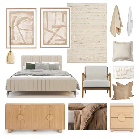 Master Bedroom Interior Design Mood Board by BecCarman on Style Sourcebook