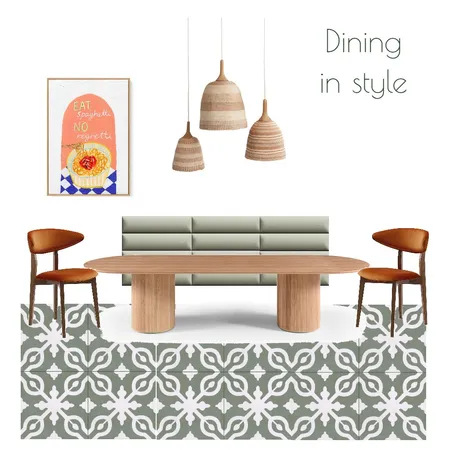 Dining room fun Interior Design Mood Board by The Creative Advocate on Style Sourcebook