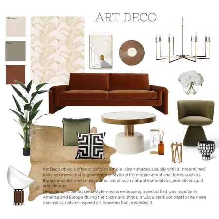 Art deco 2 Interior Design Mood Board by DvD on Style Sourcebook