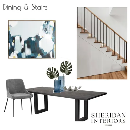 Stairs and Dining Interior Design Mood Board by Sheridan Interiors on Style Sourcebook