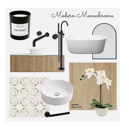 Modern Monochrome Interior Design Mood Board by Lois_KL on Style Sourcebook