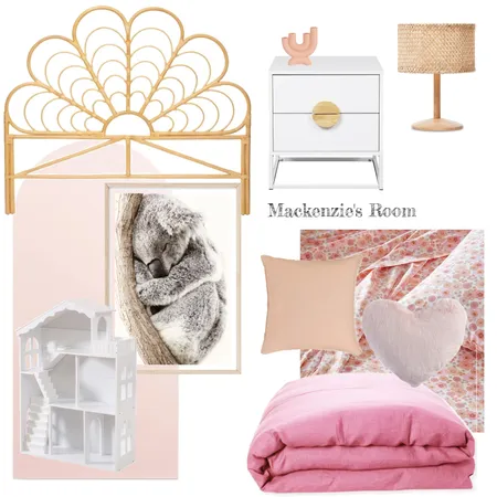 Mackenzie's Room Interior Design Mood Board by _kerrieleex on Style Sourcebook