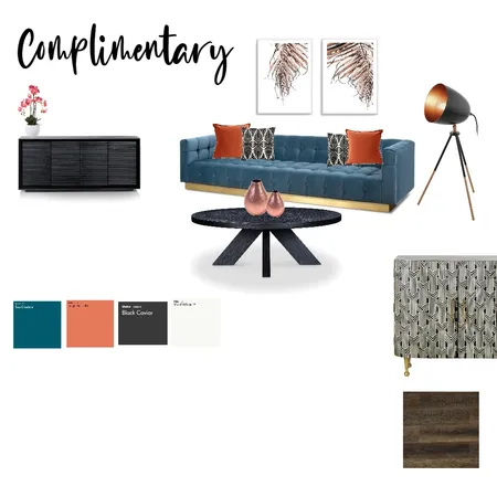 Module 6 - Scheme 1 - Complimentary Interior Design Mood Board by jessicalyn831 on Style Sourcebook