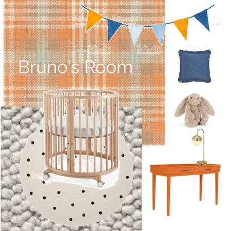 Bruno's Room Interior Design Mood Board by rosiebarnett on Style Sourcebook
