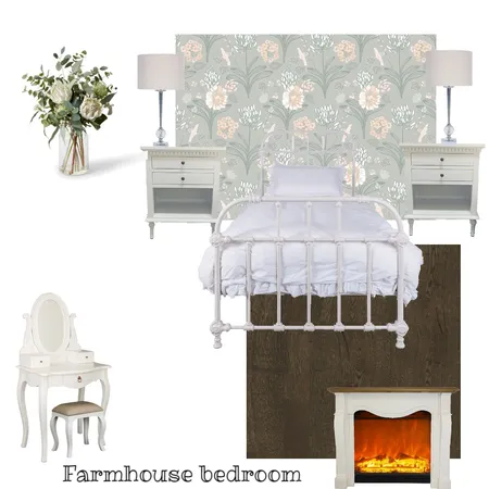 Jen - farmhouse bedroom Interior Design Mood Board by Simplestyling on Style Sourcebook