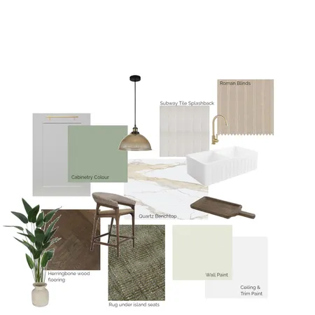 kitchen sampleboard Interior Design Mood Board by brighatzis on Style Sourcebook