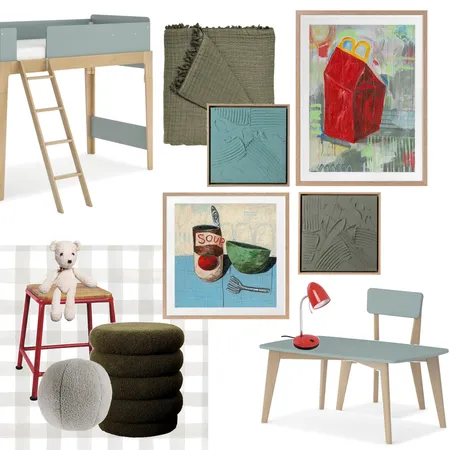 Quirky Kid's Room Interior Design Mood Board by Urban Road on Style Sourcebook