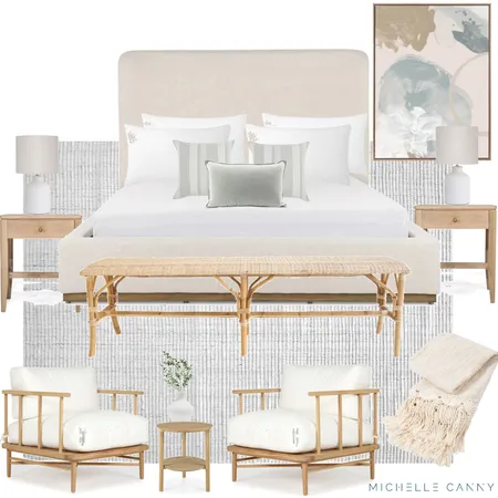 Draft Mood Board - Master Bedroom - Katrina and Dan Interior Design Mood Board by Michelle Canny Interiors on Style Sourcebook