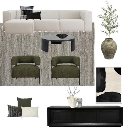 Contemporary Living Interior Design Mood Board by Velar Interiors on Style Sourcebook