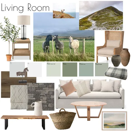 Woodland Living Room 2 Interior Design Mood Board by Hann Palm on Style Sourcebook
