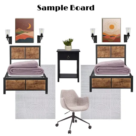 sample board for office/bedroom Interior Design Mood Board by alyssa.marmolejo on Style Sourcebook