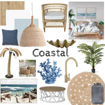 Coastal Interior Design Mood Board by designedbytan@gmail.com on Style Sourcebook