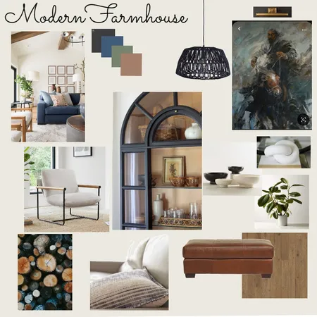 modern farmhouse white chair Interior Design Mood Board by mrssalehasaquib@gmail.com on Style Sourcebook