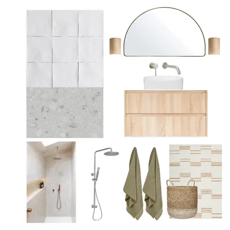 bathroom crescent head upstairs Interior Design Mood Board by Your Home Designs on Style Sourcebook