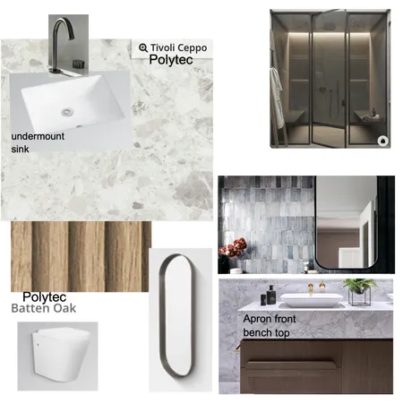 Belvoir Ensuite Interior Design Mood Board by JS Painting, Maintenance and Design Pty Ltd on Style Sourcebook