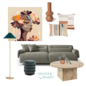 Moama Living Room Interior Design Mood Board by Siesta Home on Style Sourcebook
