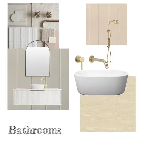 Binyara Bathrooms 1 Interior Design Mood Board by EmmaVic on Style Sourcebook