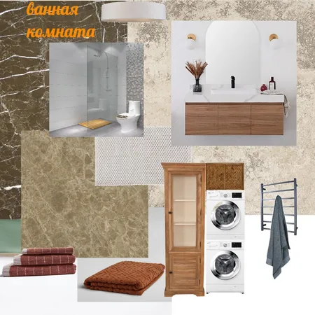ванная комната Interior Design Mood Board by pelageya on Style Sourcebook