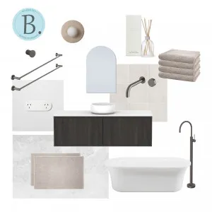 Bathroom Interior Design Mood Board by Blueprint Interior Design on Style Sourcebook