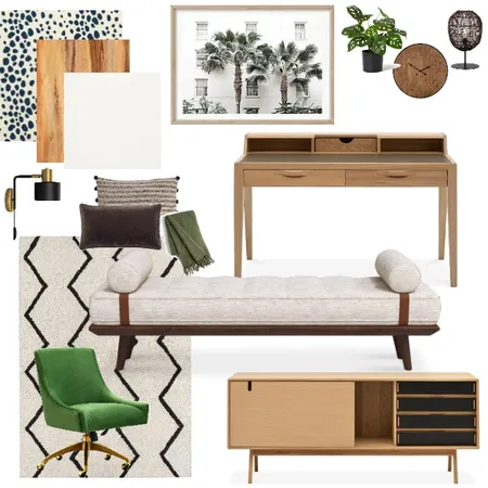 Module 9_MoodBoard_Study Interior Design Mood Board by amychanIDI on Style Sourcebook