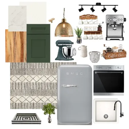 Module 9_MoodBoard_Kitchen Interior Design Mood Board by amychanIDI on Style Sourcebook