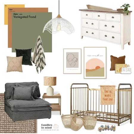Farmhouse Nursery Design Interior Design Mood Board by Families in Mind Design on Style Sourcebook
