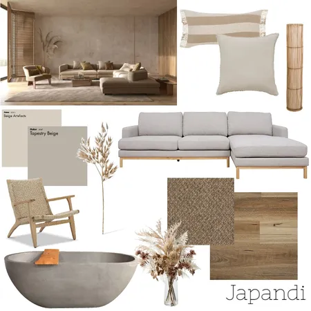 Japandi Style Interior Design Mood Board by TaloulahDesign on Style Sourcebook