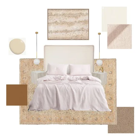 Module 9 Master Bed Sample Board Interior Design Mood Board by LaurenGatt on Style Sourcebook