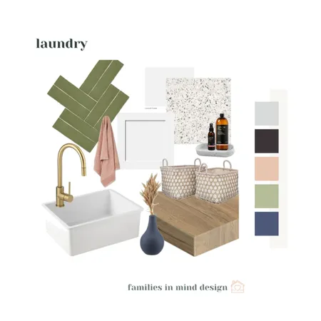 Modern Colonial - Alphington - Laundry Interior Design Mood Board by Families in Mind Design on Style Sourcebook