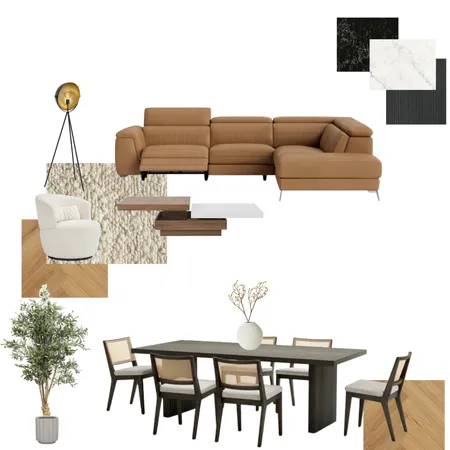 Andrew Lounge and dining 2 Interior Design Mood Board by CASTLERY on Style Sourcebook