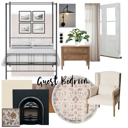 Guest bedroom Interior Design Mood Board by BRAVE SPACE interiors on Style Sourcebook
