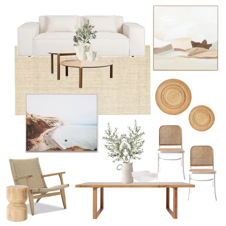 Vision Board for 15 Bostock, Barwon Heads Interior Design Mood Board by Surfcoast Property Stylist on Style Sourcebook