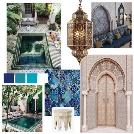 MOROCCAN Interior Design Mood Board by ONE CREATIVE on Style Sourcebook