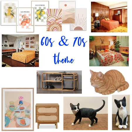 60s theme for Mum & Dad 1 Interior Design Mood Board by bakermichelle765@yahoo.com on Style Sourcebook