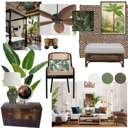 BRITISH COLONIAL Interior Design Mood Board by ONE CREATIVE on Style Sourcebook