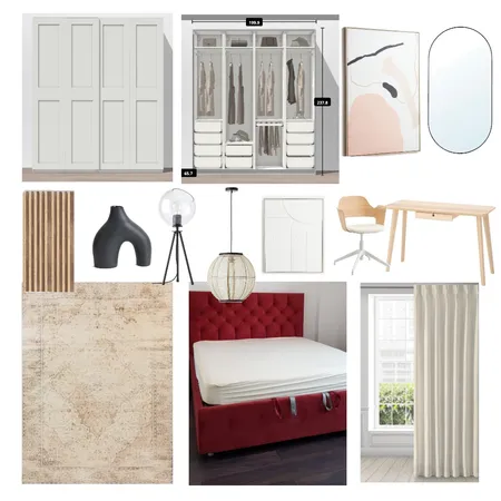 Bianca Bedroom Interior Design Mood Board by Designful.ro on Style Sourcebook