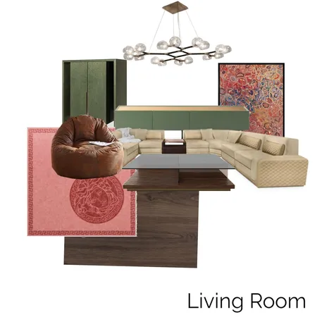 Living Room Interior Design Mood Board by Heba Gamal on Style Sourcebook