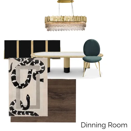 Dinning Table Interior Design Mood Board by Heba Gamal on Style Sourcebook