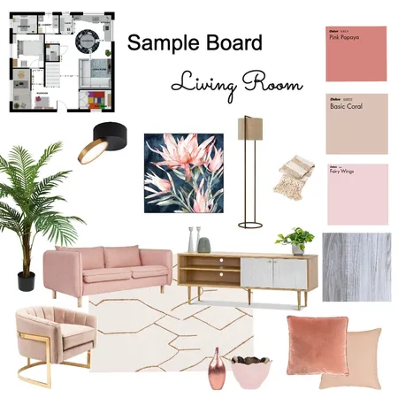 Sample Mood Board Living Room Interior Design Mood Board by aninhavl on Style Sourcebook