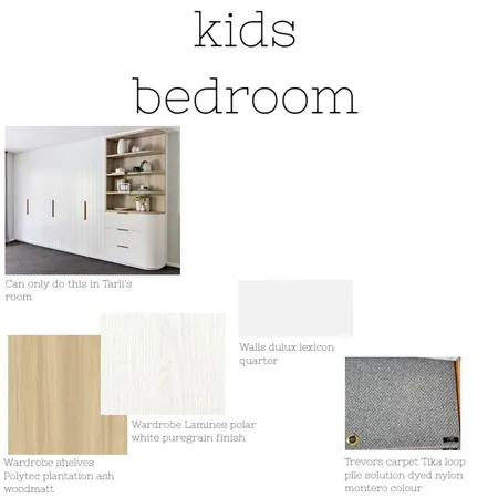 Kid's bedroom Interior Design Mood Board by Mandy11 on Style Sourcebook