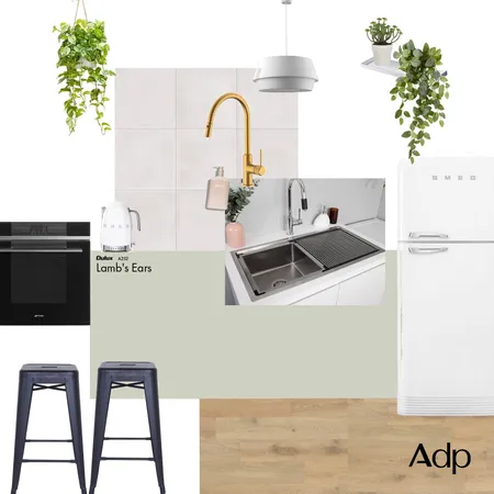 Warm Eclectic Kitchen | Clovelly Universal Sink Set Interior Design Mood Board by ADP on Style Sourcebook