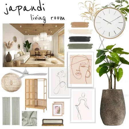 japandi 3 Interior Design Mood Board by kaplaan278@gmail.com on Style Sourcebook