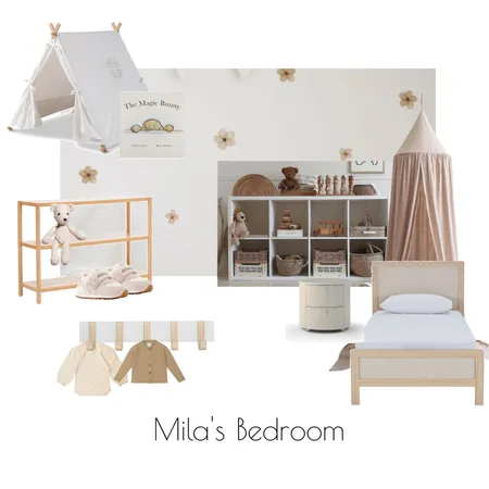 Mila’s Bedroom Interior Design Mood Board by DJM201716 on Style Sourcebook
