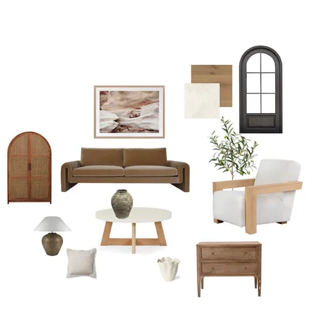 warm modern california house Interior Design Mood Board by jmatys on Style Sourcebook
