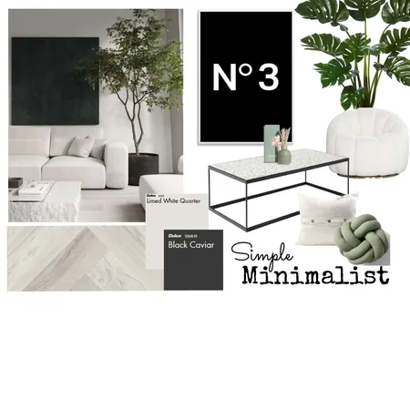 Simple Minimalist Interior Design Mood Board by Bluey on Style Sourcebook