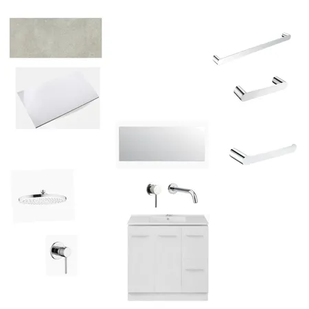 Lilydale Ensuite Interior Design Mood Board by Hilite Bathrooms on Style Sourcebook