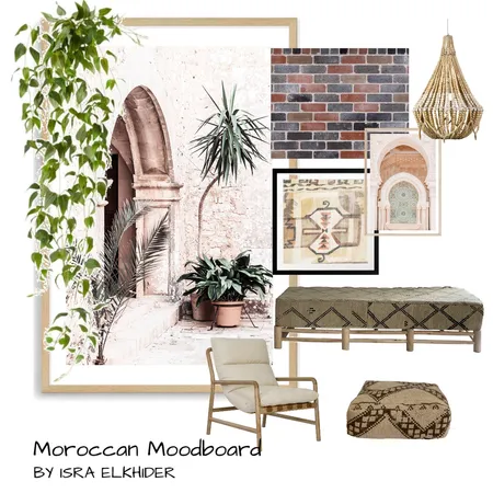 moroccan moodboard 002 Interior Design Mood Board by Isra Elkhider on Style Sourcebook