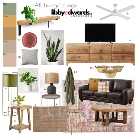 Sampleboard: Kalleske Lounge Refresh Interior Design Mood Board by Libby Edwards Interiors on Style Sourcebook